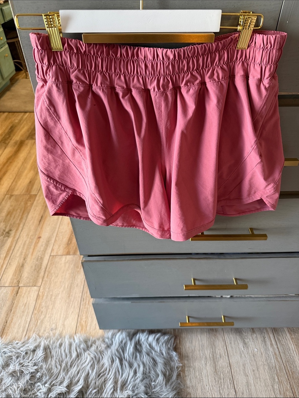 lululemon athletica Rose Pink Athletic Shorts